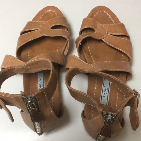 PRADA  Woman’s Sandals Made in Italy Size 6 - Picture 5 of 12